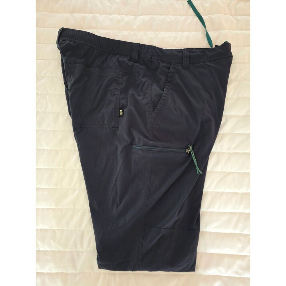 REI Co-op Women’s 16 Trailmade Hike Pant Straight Leg Cargo Navy Blue - Picture 3 of 8